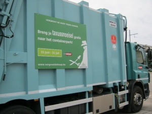 21 juni 2011 - De intercommunale ECOWERF neemt met al haar containerparken deel aan de actie.